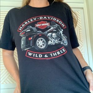 Harley Davidson Graphic Logo T-shirt